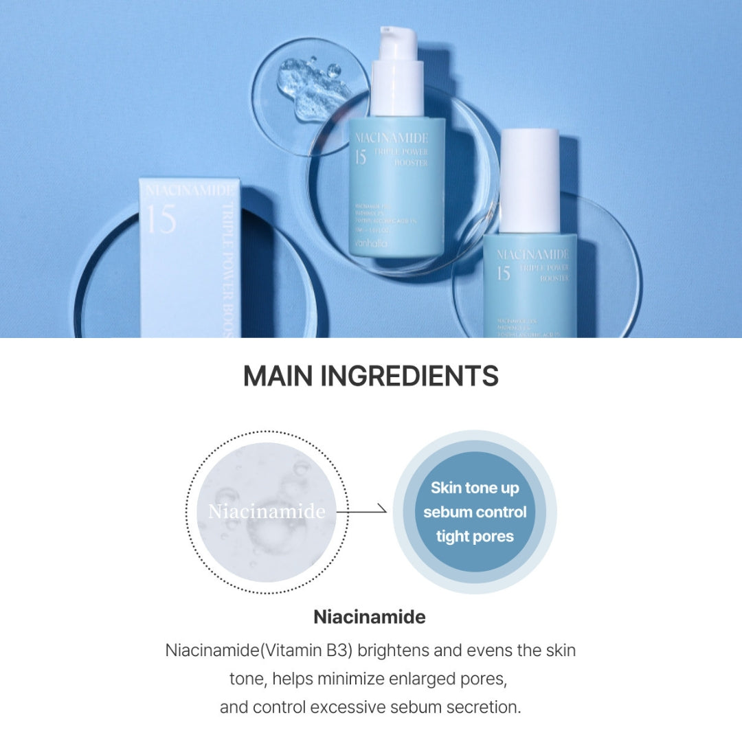 Vanhalla Niacinamide Triple Power Booster — Niacinamide Brightening Serum (view 4)