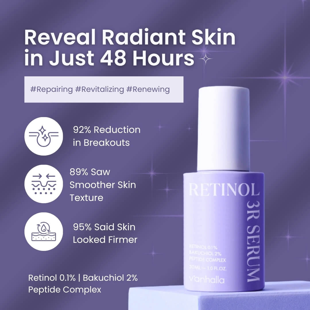Vanhalla Retinol 3R Serum — Korean Retinol Serum (view 2)